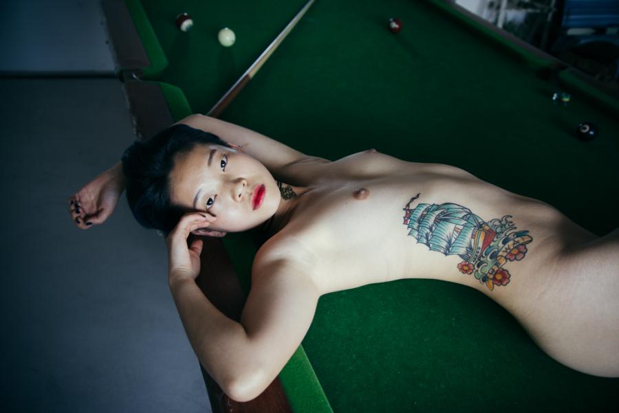 Caption: 9mouth,Chinese high school uniform, 2014, Archival Pigment print on Hahnemuehle PhotoRag Baryta, Alu Dibond, 80 x 53.3 cm Caption: 9mouth,Chinese high school uniform, 2014, Archival Pigment print on Hahnemuehle PhotoRag Baryta, Alu Dibond, 80 x 53.3 cm