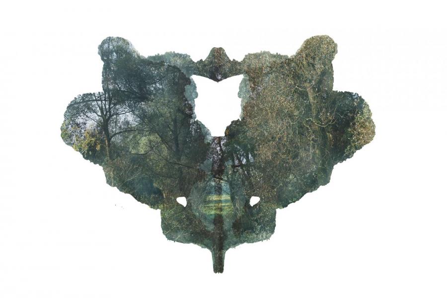 Anja Nitz, Rorschach #1 (Berlin Mitte), 2017 Anja Nitz, Rorschach #1 (Berlin Mitte), 2017