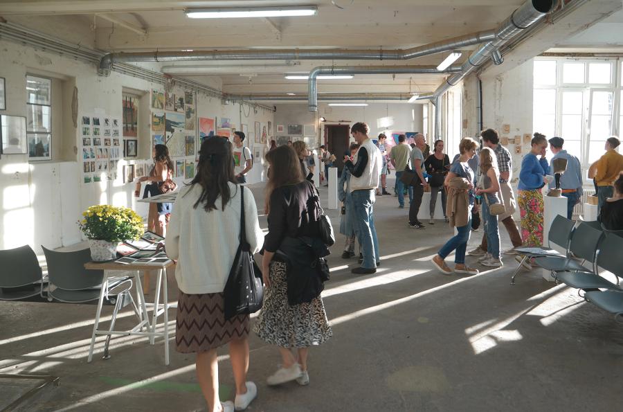 Open Studios Gerichtshöfe Berlin, credits: Kunst in den Gerichtshöfen e.V. Open Studios Gerichtshöfe Berlin, credits: Kunst in den Gerichtshöfen e.V.