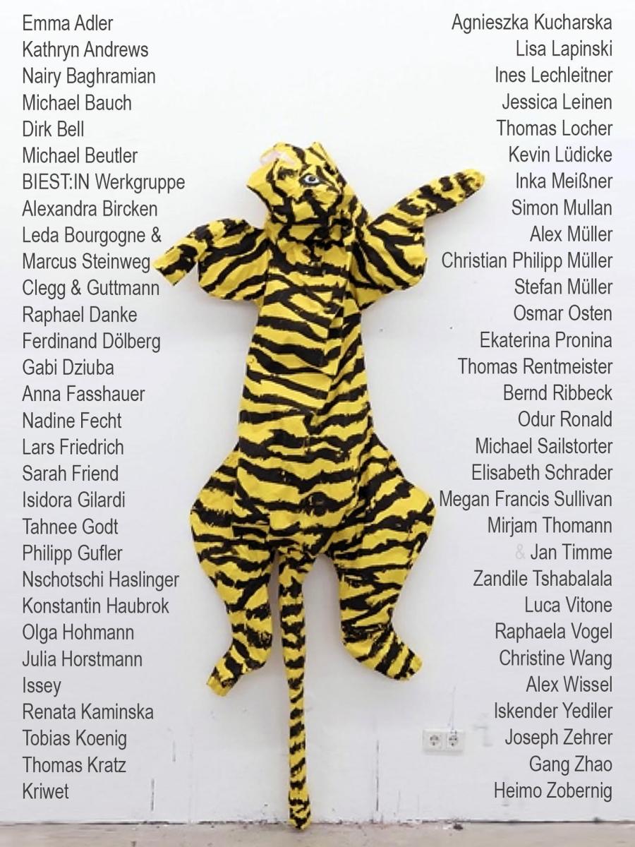 Image: Heimo Zobernig – o.T. (Tiger), 2022