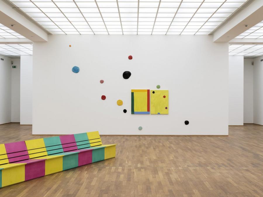 Mary Hellmann & David Reed, Two by Two Installationsansicht / Installation view Hamburger Bahnhof – Museum für Gegenwart – Berlin Mary Hellmann & David Reed, Two by Two Installationsansicht / Installation view Hamburger Bahnhof – Museum für Gegenwart – Berlin
