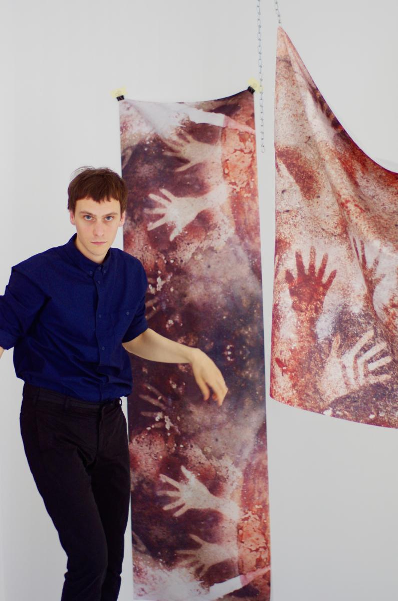 Nicolas Pelzer in his studio Nicolas Pelzer in his studio