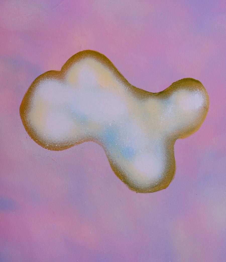 Maëlle Gross, exhibition flyer, 2022