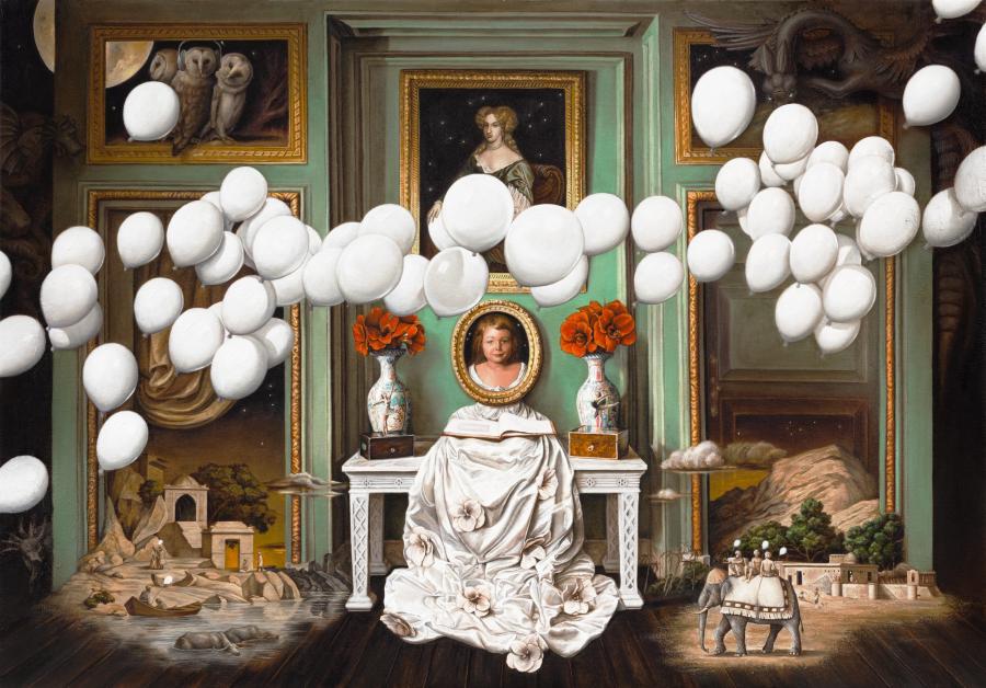 Anikó Boda, ‘My Childhood’, 2023 Oil on Canvas, 140 x 200cm Anikó Boda, ‘My Childhood’, 2023 Oil on Canvas, 140 x 200cm