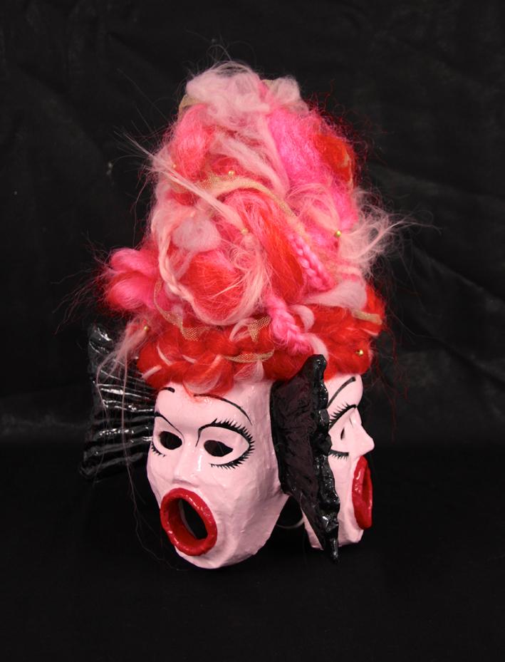 Rhine Maidens mask, The Perfect Wagner Rite, 2016, photographed by Breffni McGeough, image courtesy the artist