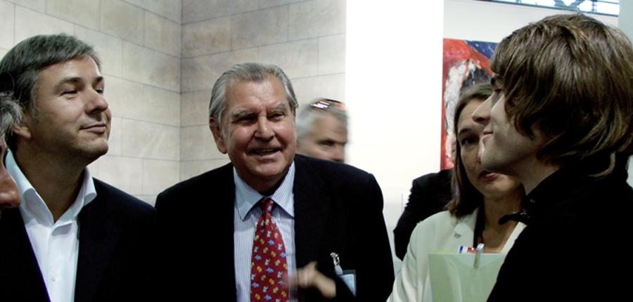 Art Forum Berlin, 2004. (V.l.n.r.: Klaus Wowereit, Zdenek Felix, ZIERVOGEL) © Ralf Ziervogel/VG Bild-Kunst Bonn 2023 Art Forum Berlin, 2004. (V.l.n.r.: Klaus Wowereit, Zdenek Felix, ZIERVOGEL) © Ralf Ziervogel/VG Bild-Kunst Bonn 2023