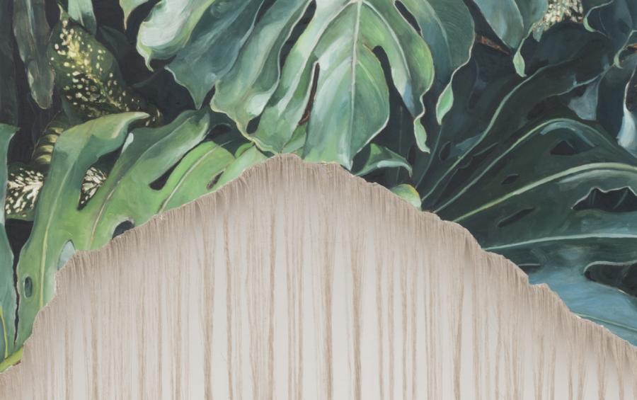 Nathan Peter, monstera, 2023, (cropped) Courtesy of the artist and PSM, Berlin, image: Eric Tschernow