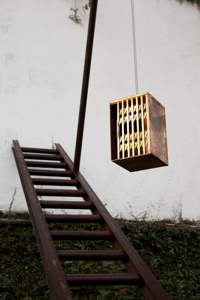 Otavio Schipper, Sketch for Elevator music /Fahrstuhlmusik, 2014, photo collage