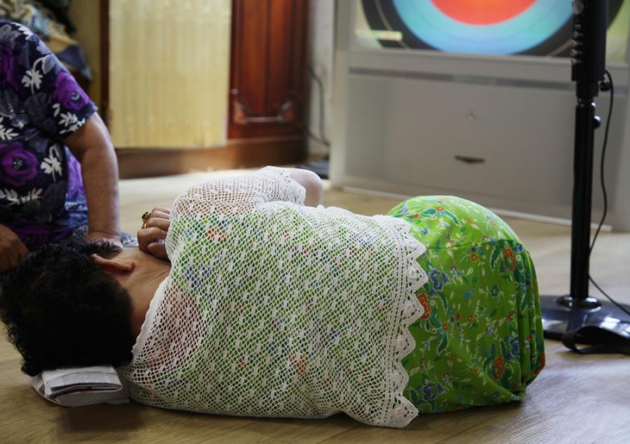 Chan Sook Choi, "Choi&You", 2017, Size on Dimension, 1-ch. Videoinstallation, 8:40, Loop, Mixed Media. Chan Sook Choi, "Choi&You", 2017, Size on Dimension, 1-ch. Videoinstallation, 8:40, Loop, Mixed Media.