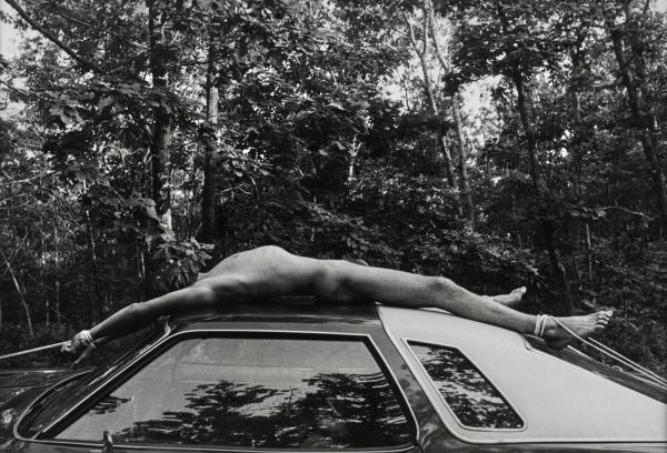 Jimmy DeSana Auto , 1978 gelatin silver print Image: 16,5 x 24,1 cm Framed: 29,8 x 37,5 cm © Jimmy DeSana Trust Courtesy of the Jimmy DeSana Trust , P·P·O·W, New Yor k and Meyer Riegger, Berlin Jimmy DeSana Auto , 1978 gelatin silver print Image: 16,5 x 24,1 cm Framed: 29,8 x 37,5 cm © Jimmy DeSana Trust Courtesy of the Jimmy DeSana Trust , P·P·O·W, New Yor k and Meyer Riegger, Berlin