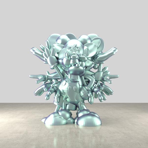 Matthew Plummer-Fernandez. Every Mickey (render), 2015