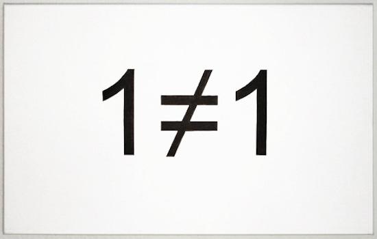 1 ≠ 1 - Korvin Reich 1 ≠ 1 - Korvin Reich