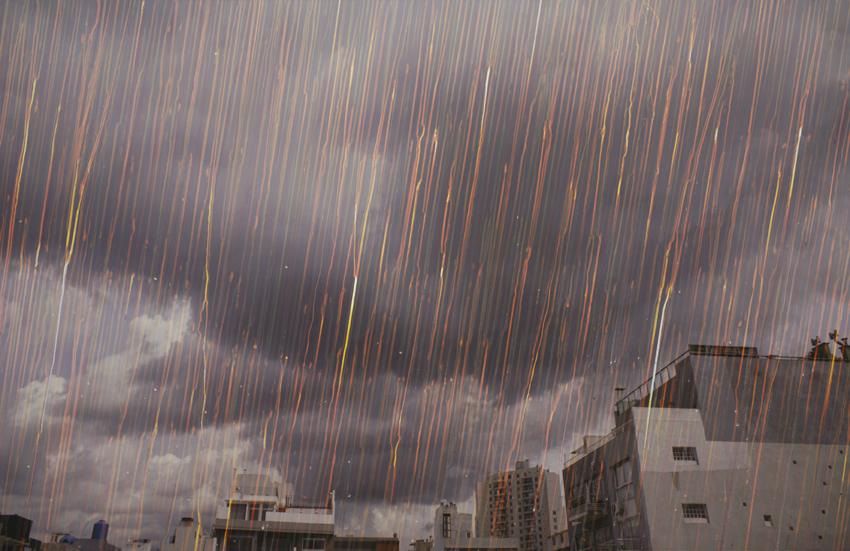 Tempestad in Buenos Aires, 2013 C-print, chlorine water 87,5 x 132cm Courtesy Kuckei + Kuckei, Berlin Tempestad in Buenos Aires, 2013 C-print, chlorine water 87,5 x 132cm Courtesy Kuckei + Kuckei, Berlin