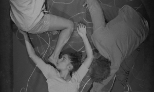 Johanna Ackva | Out of Our Hands, with Anna Jarrige, Joshua Rutter and Johanna Ackva, 2019. Photo Max Hilsamer. 