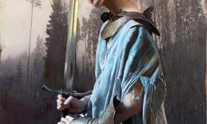 Martin Eder Blut/Blood, 2015 Oil on canvas 225 x 150 cm courtesy Galerie EIGEN + ART Leipzig/Berlin Photo: Uwe Walter, Berlin