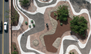 Roberto Burle Marx, Mineral Roof Garden, São Paulo, 1983 © Leonardo Finotti