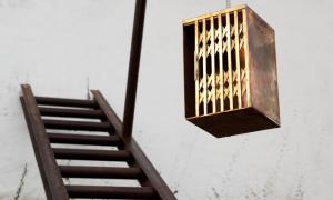 Otavio Schipper, Sketch for Elevator music /Fahrstuhlmusik, 2014, photo collage