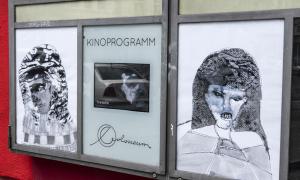 artspring 2021, artwalk, Collosseum Kino, works by Buffy Klama, © Ralph Bergel